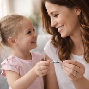 Luca + Danni Mama Letter Bead Bangle Bracelet‎